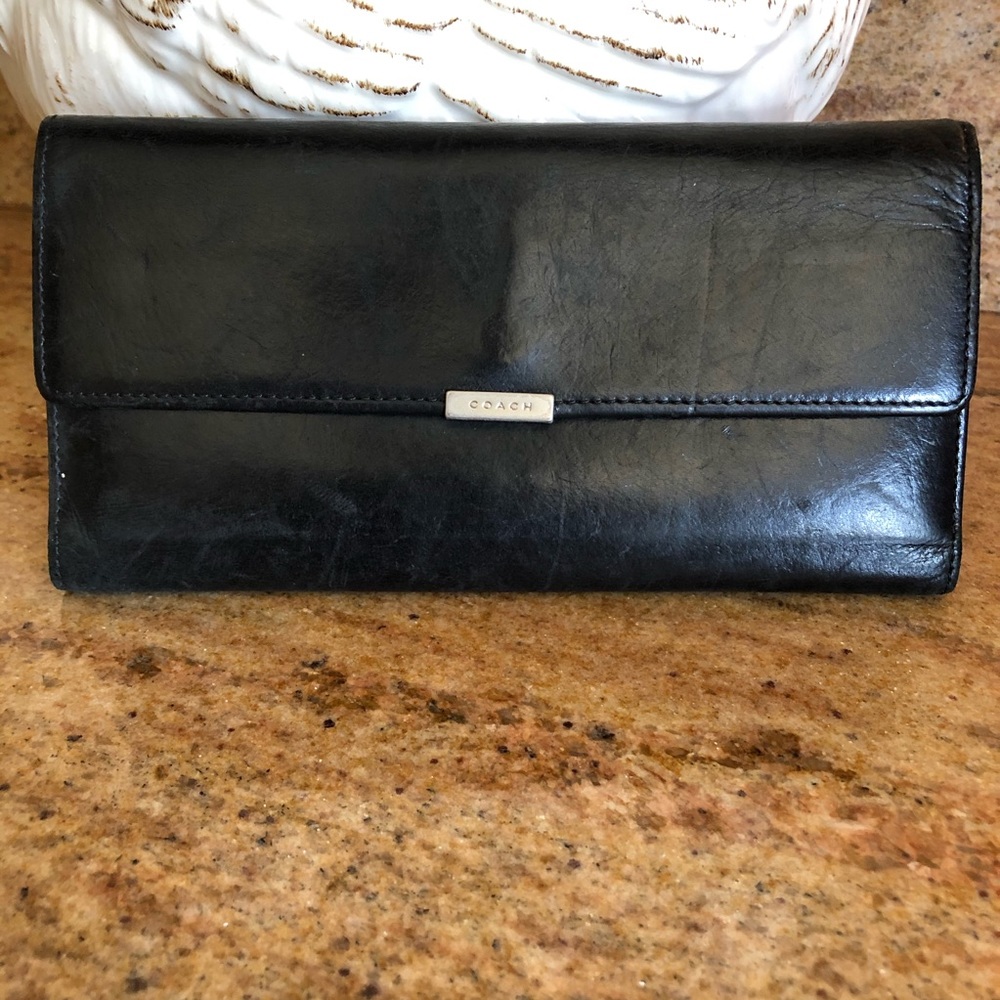 Black Coach Wallet